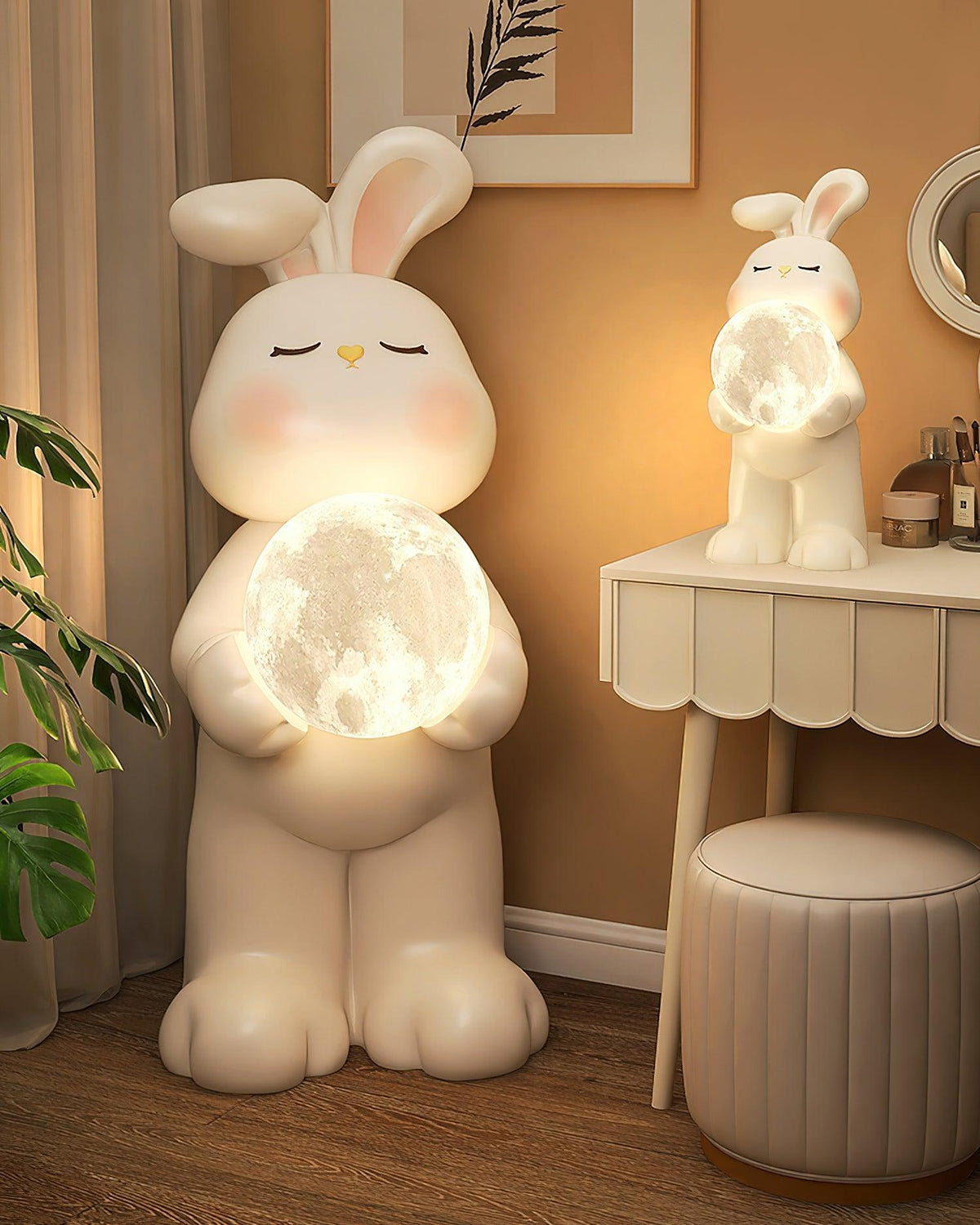 Moon Konijn vloerlamp