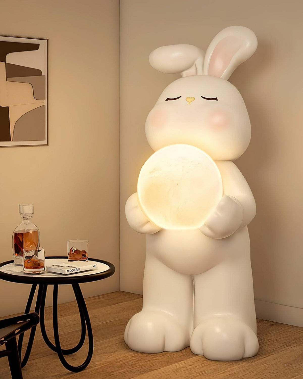 Moon Konijn vloerlamp