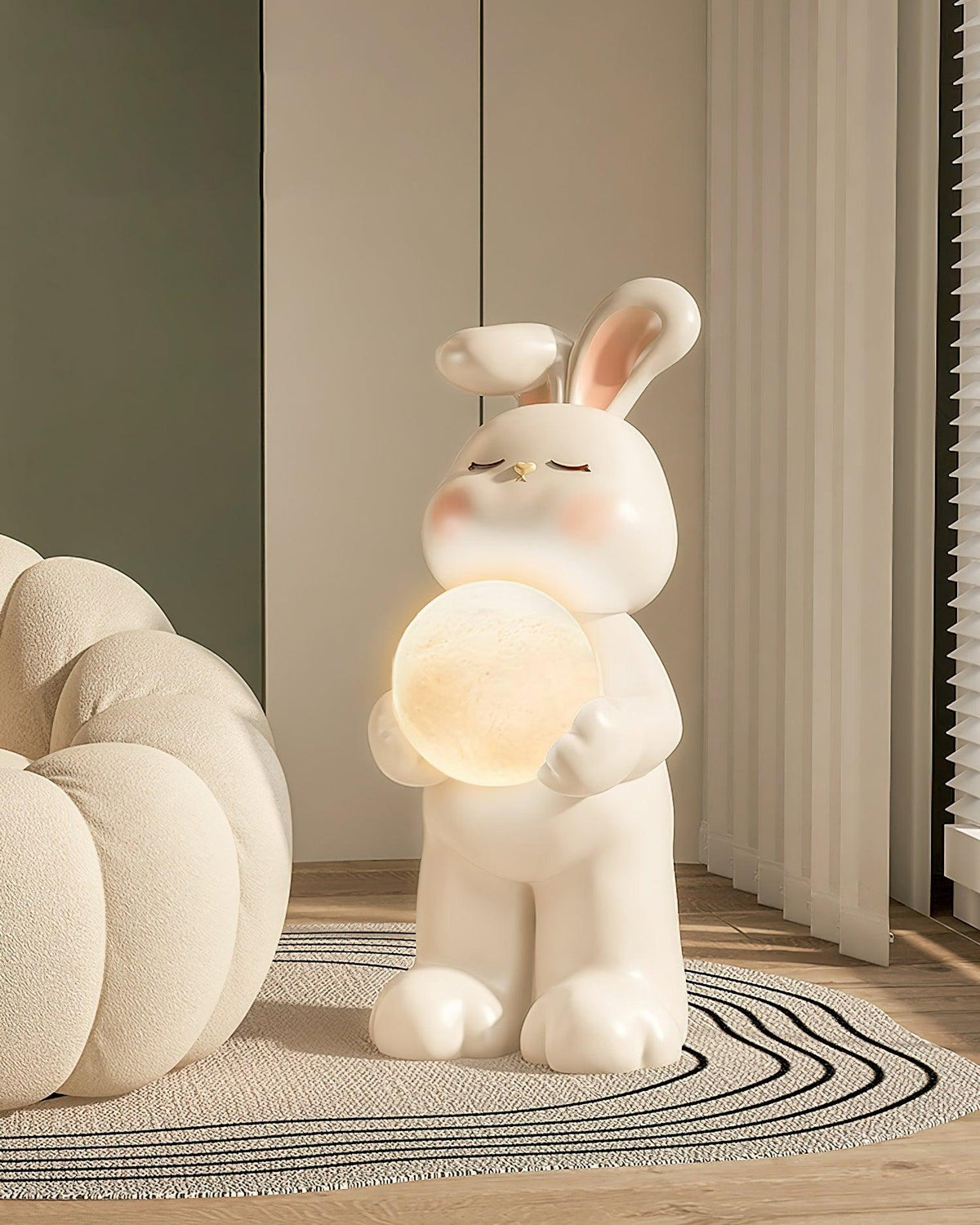 Moon Konijn vloerlamp