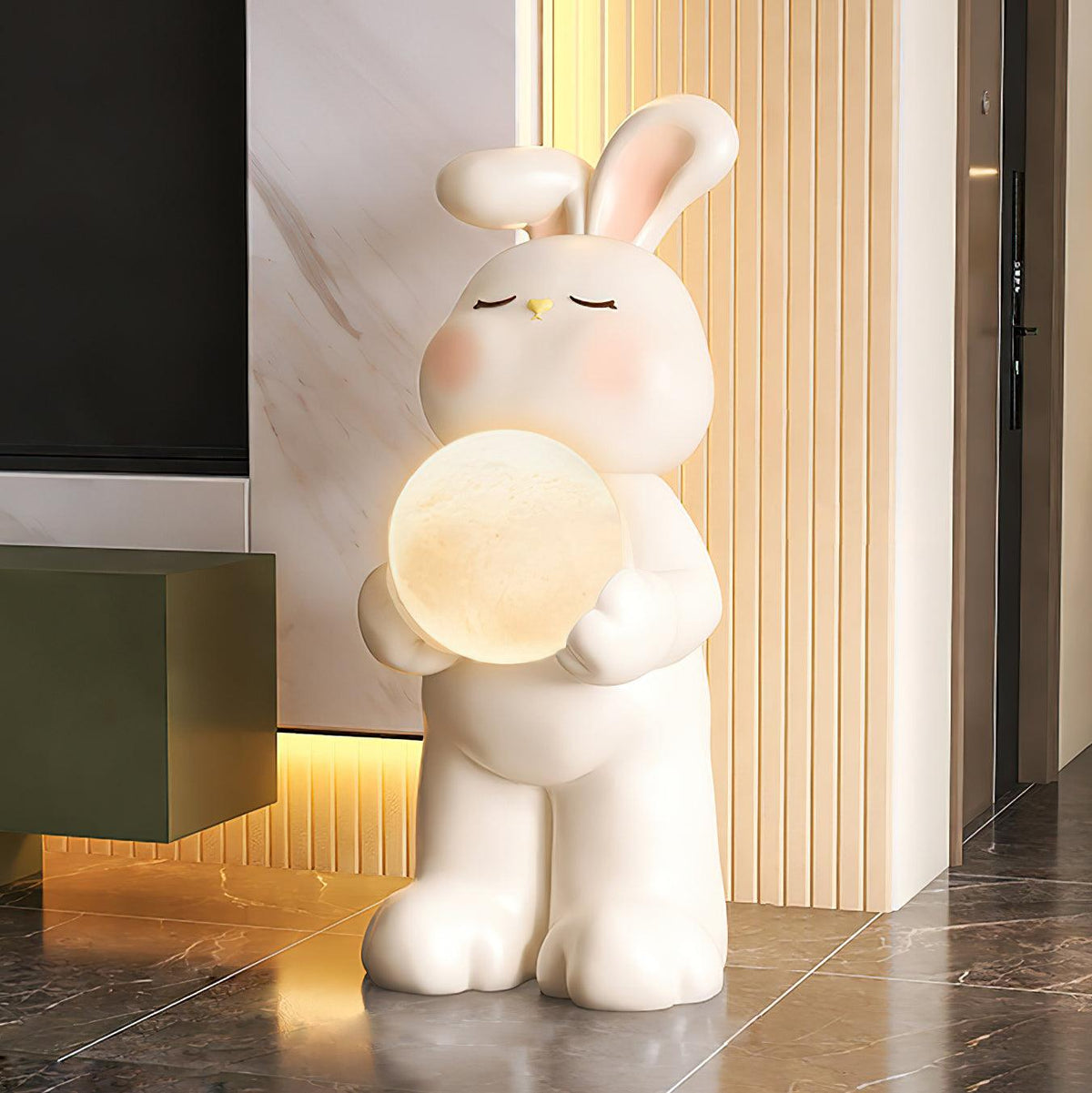 Moon Konijn vloerlamp