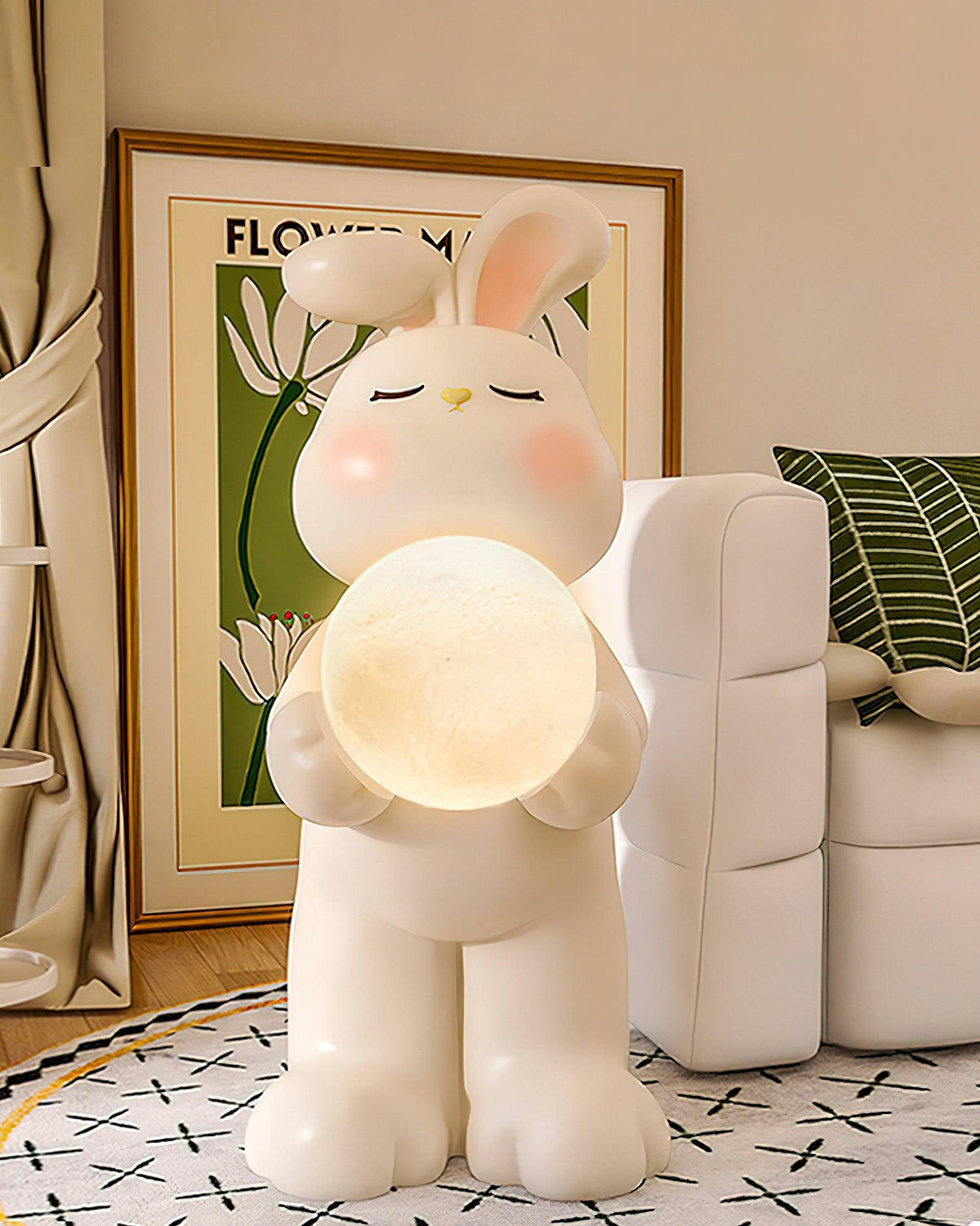 Moon Konijn vloerlamp