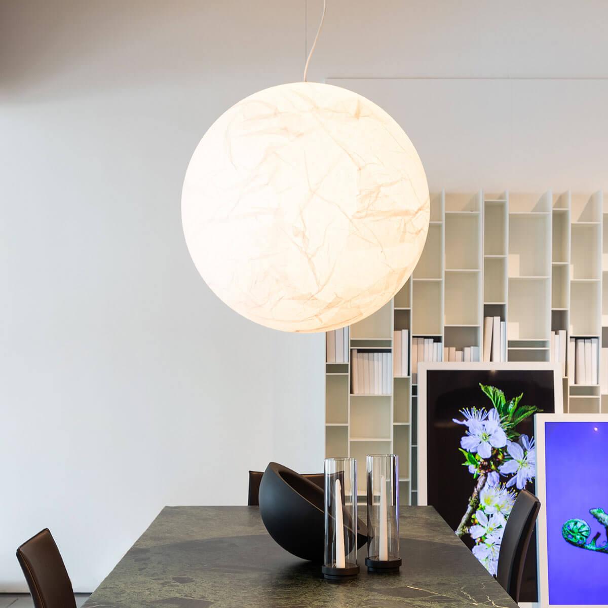 Bolvormig Minimalistisch Zijde Hanglamp