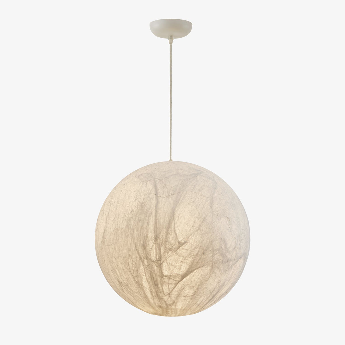 Bolvormig Minimalistisch Zijde Hanglamp