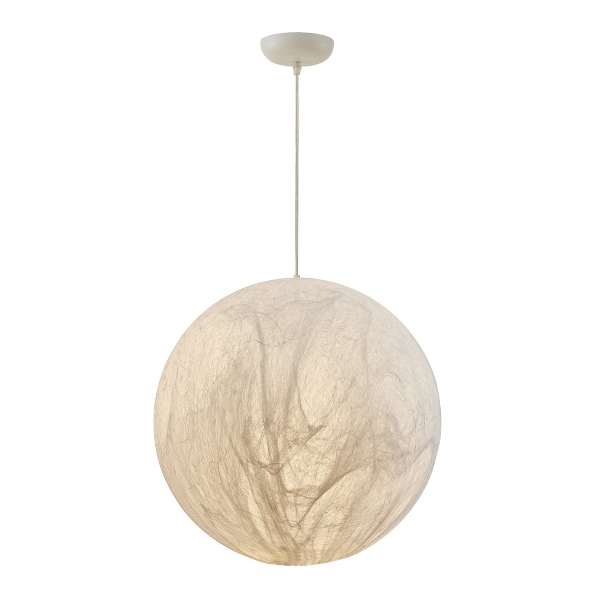 Bolvormig Minimalistisch Zijde Hanglamp