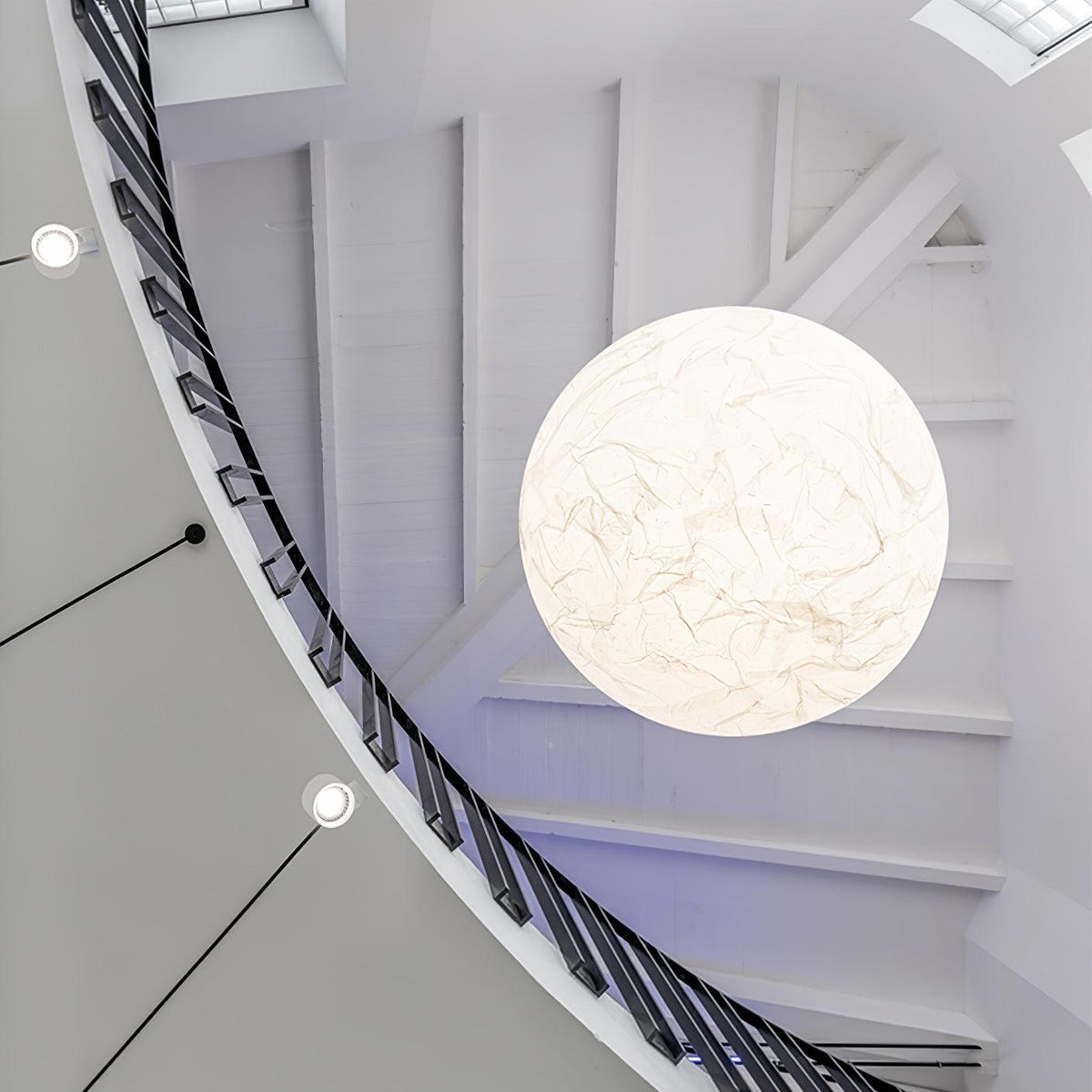 Bolvormig Minimalistisch Zijde Hanglamp