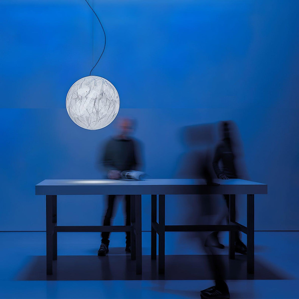 Bolvormig Minimalistisch Zijde Hanglamp