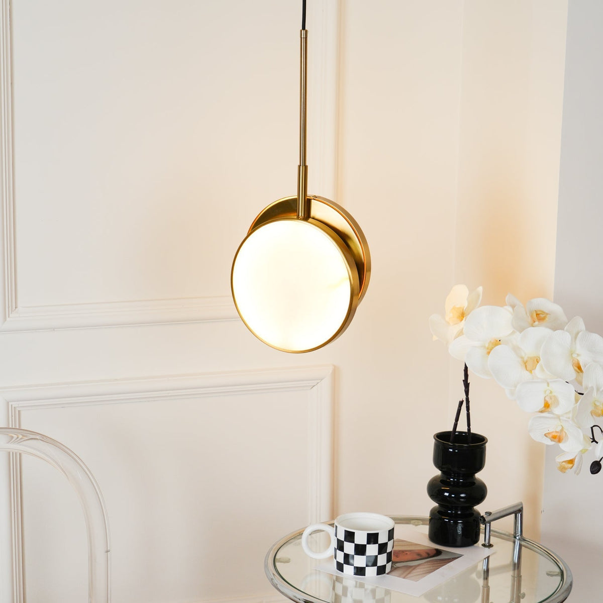 Synoryra Dual Disc albasten hanglamp