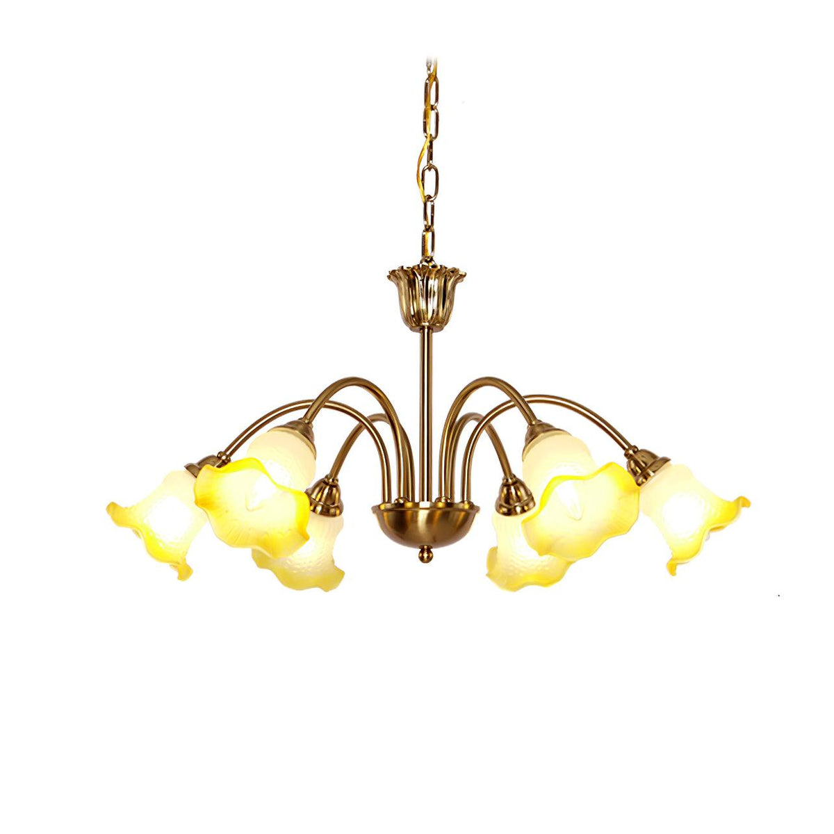 Diane Vintage glas Kroonluchter