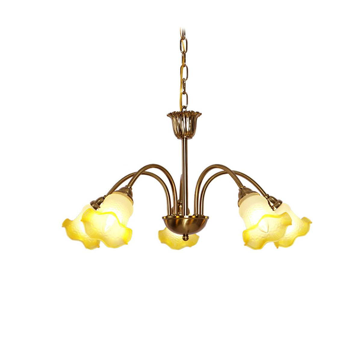 Diane Vintage glas Kroonluchter
