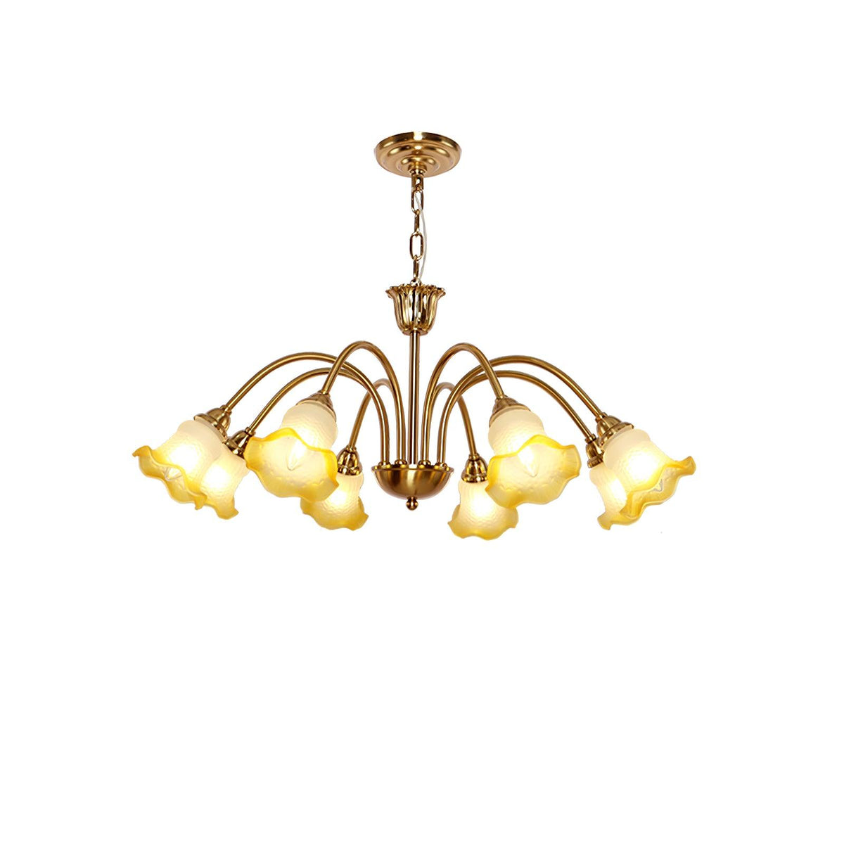 Diane Vintage glas Kroonluchter