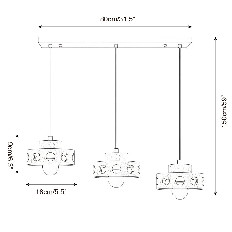 Mirerise hanglamp