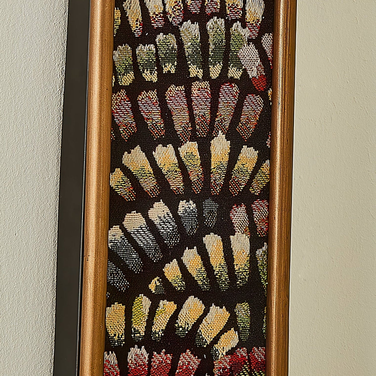 Uzorus Premium Noordse kunst wandlamp van stof