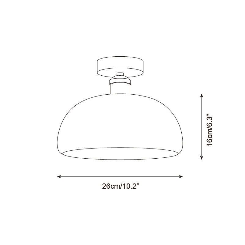 Soralira vlakke plafondlamp
