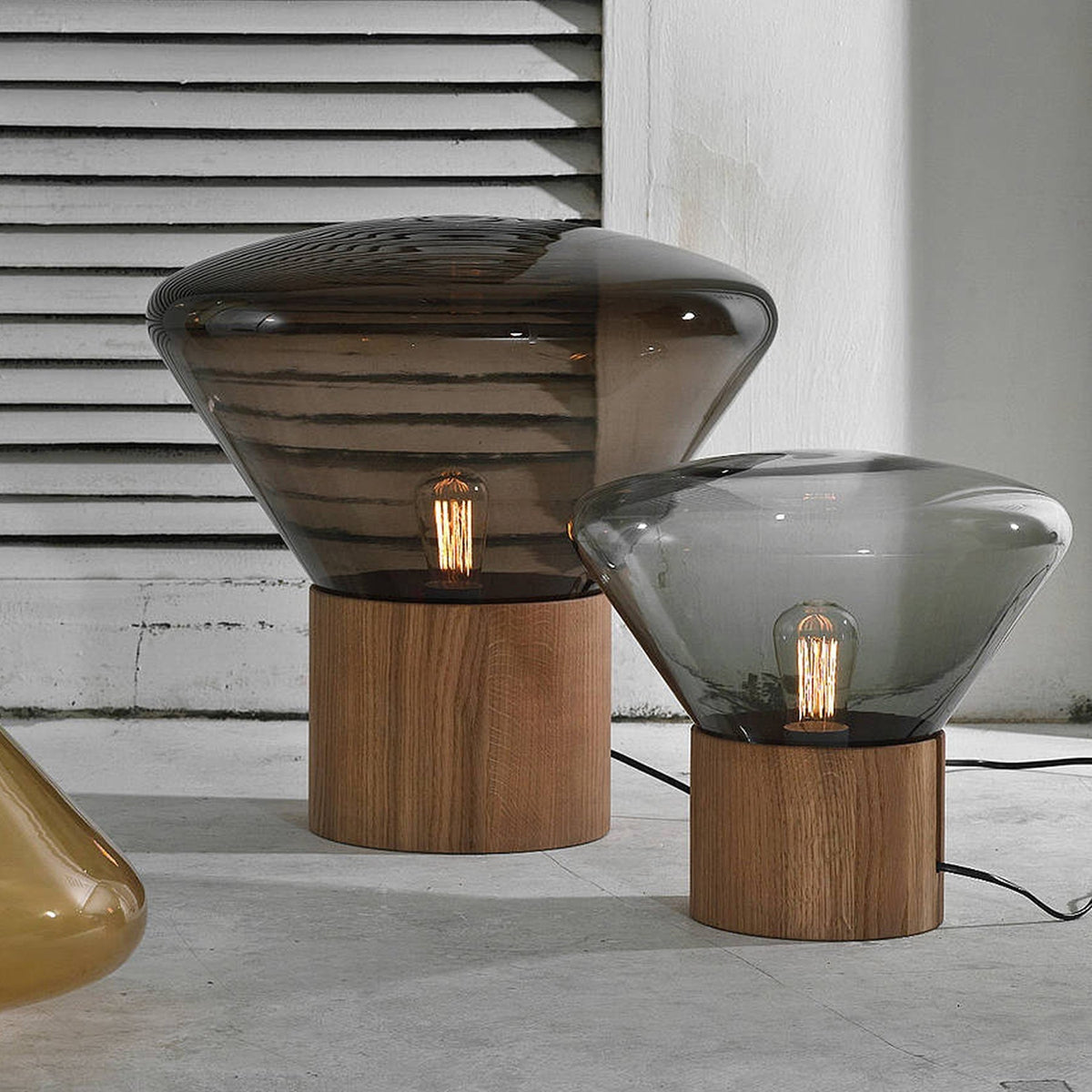 Sylirella Minimalistische houten tafellamp