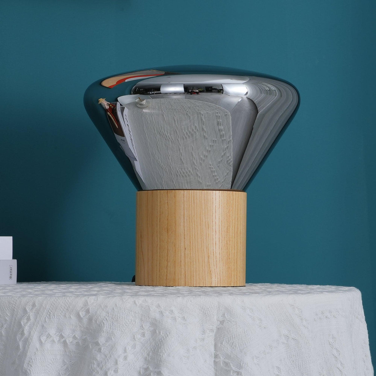 Sylirella Minimalistische houten tafellamp