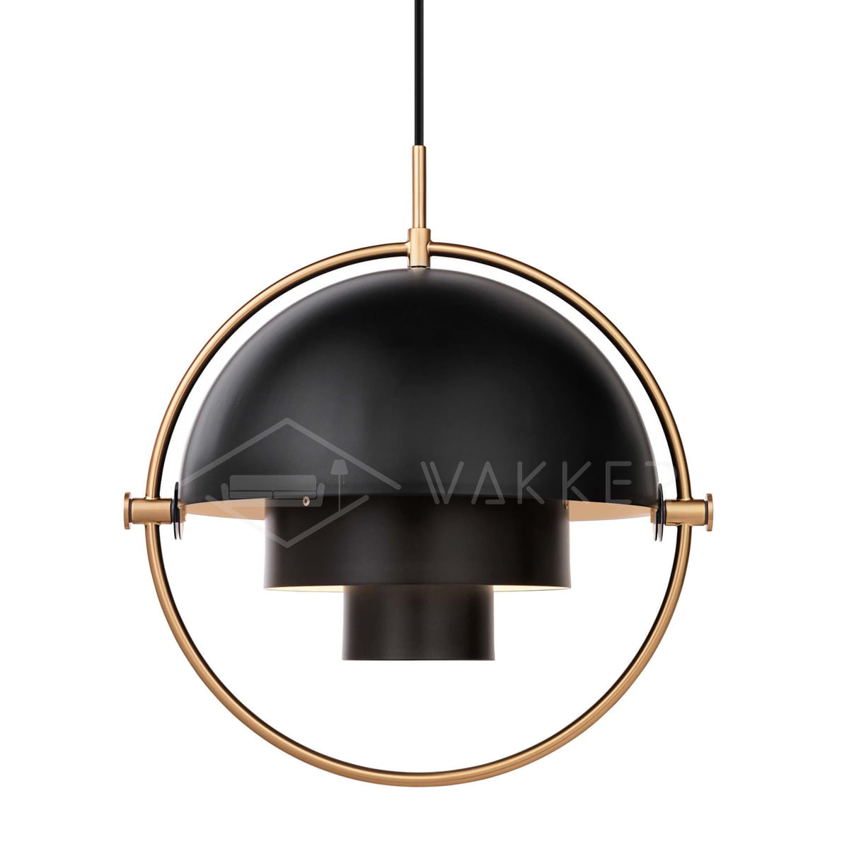 Miruaine hanglamp Deformed Ball Goud