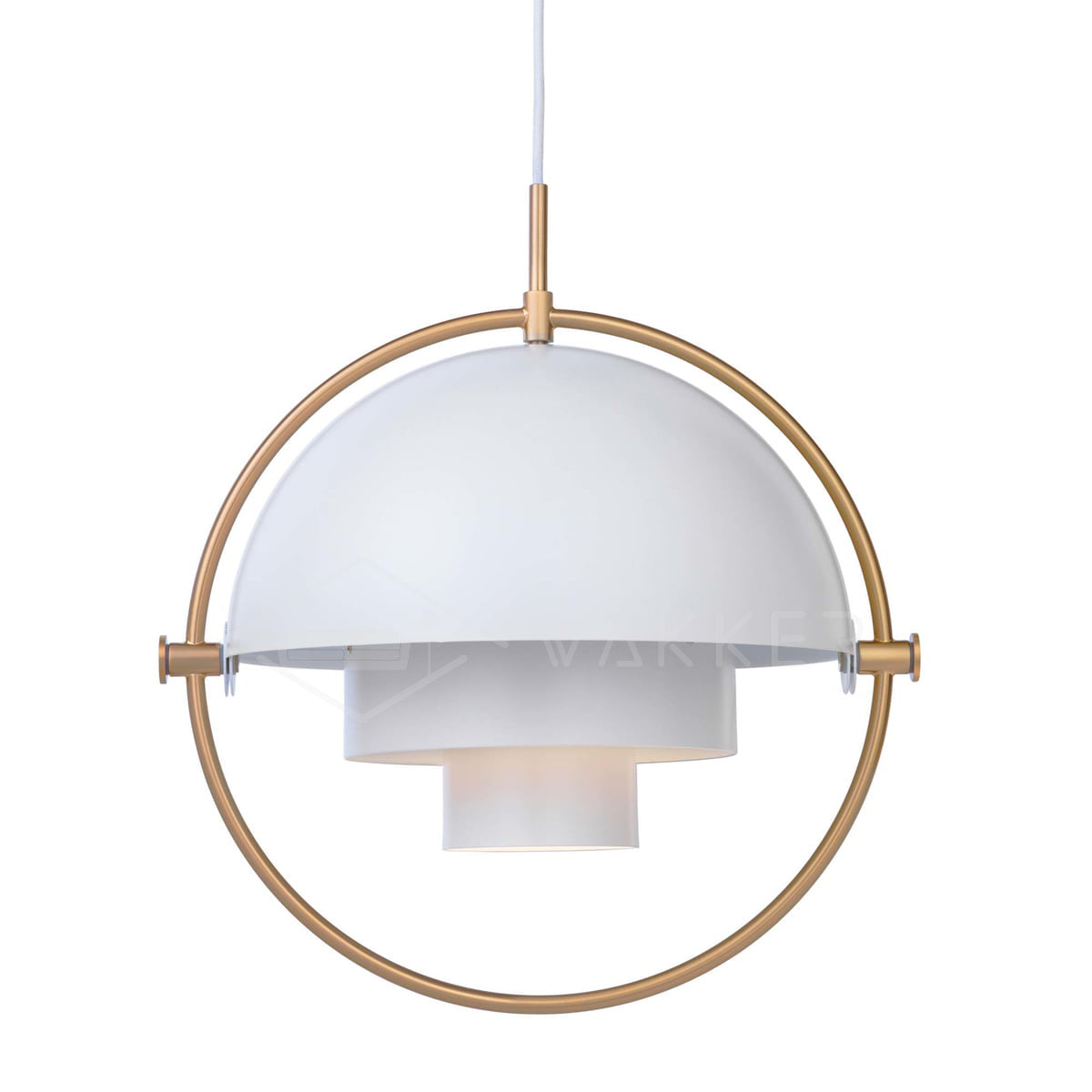 Miruaine hanglamp Deformed Ball Goud