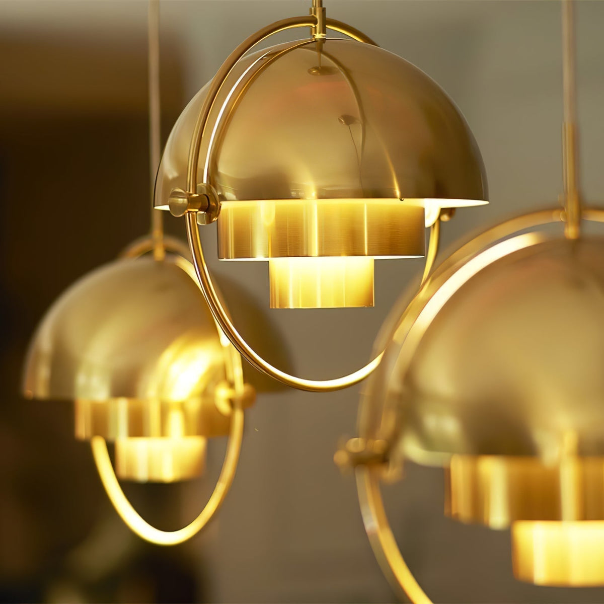 Miruaine hanglamp Deformed Ball Goud