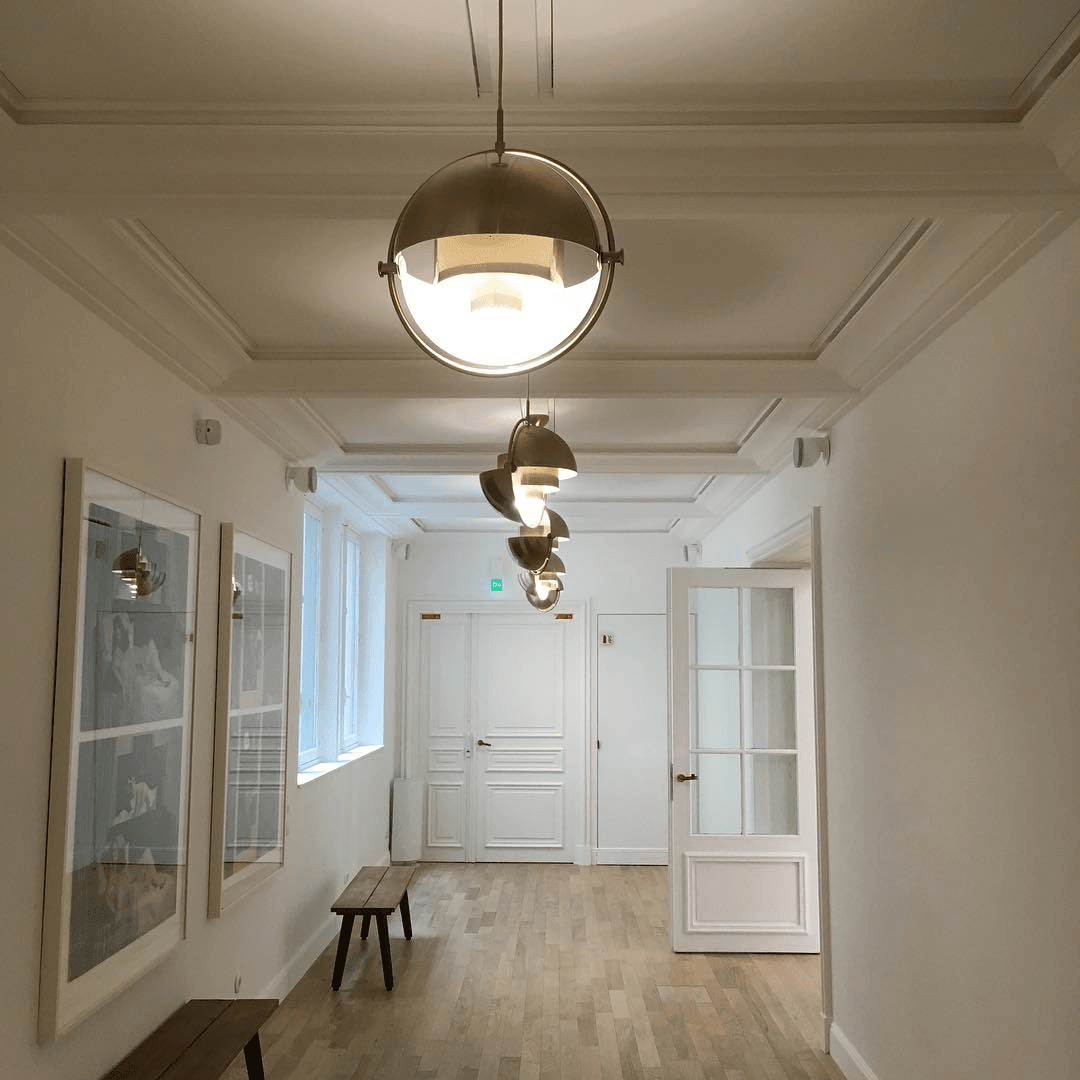 Miruaine hanglamp Deformed Ball Goud