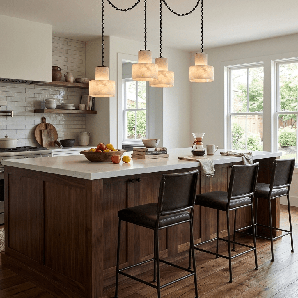 Leocadie Multi-Tier Ketting Drum hanglamp