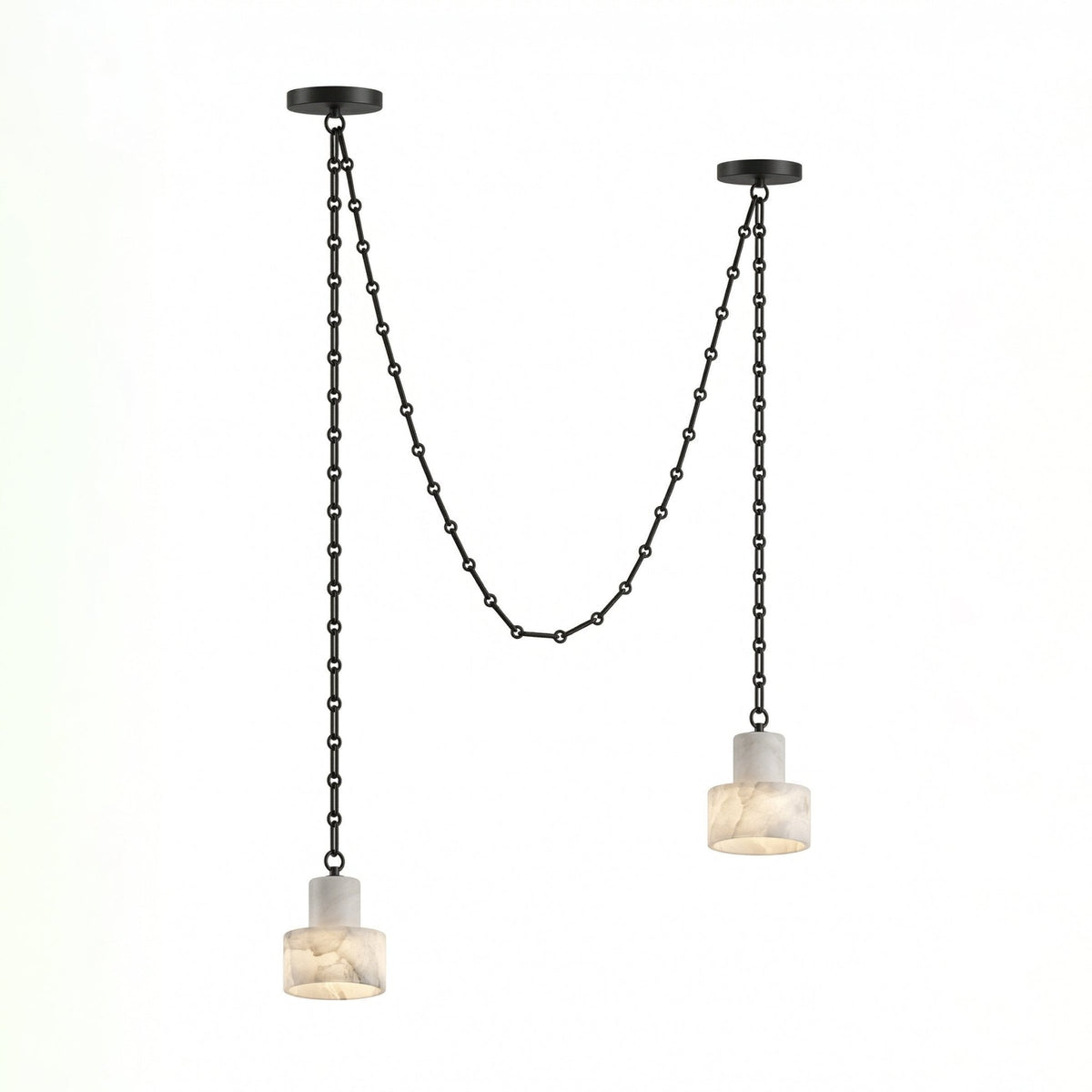 Leocadie Multi-Tier Ketting Drum hanglamp