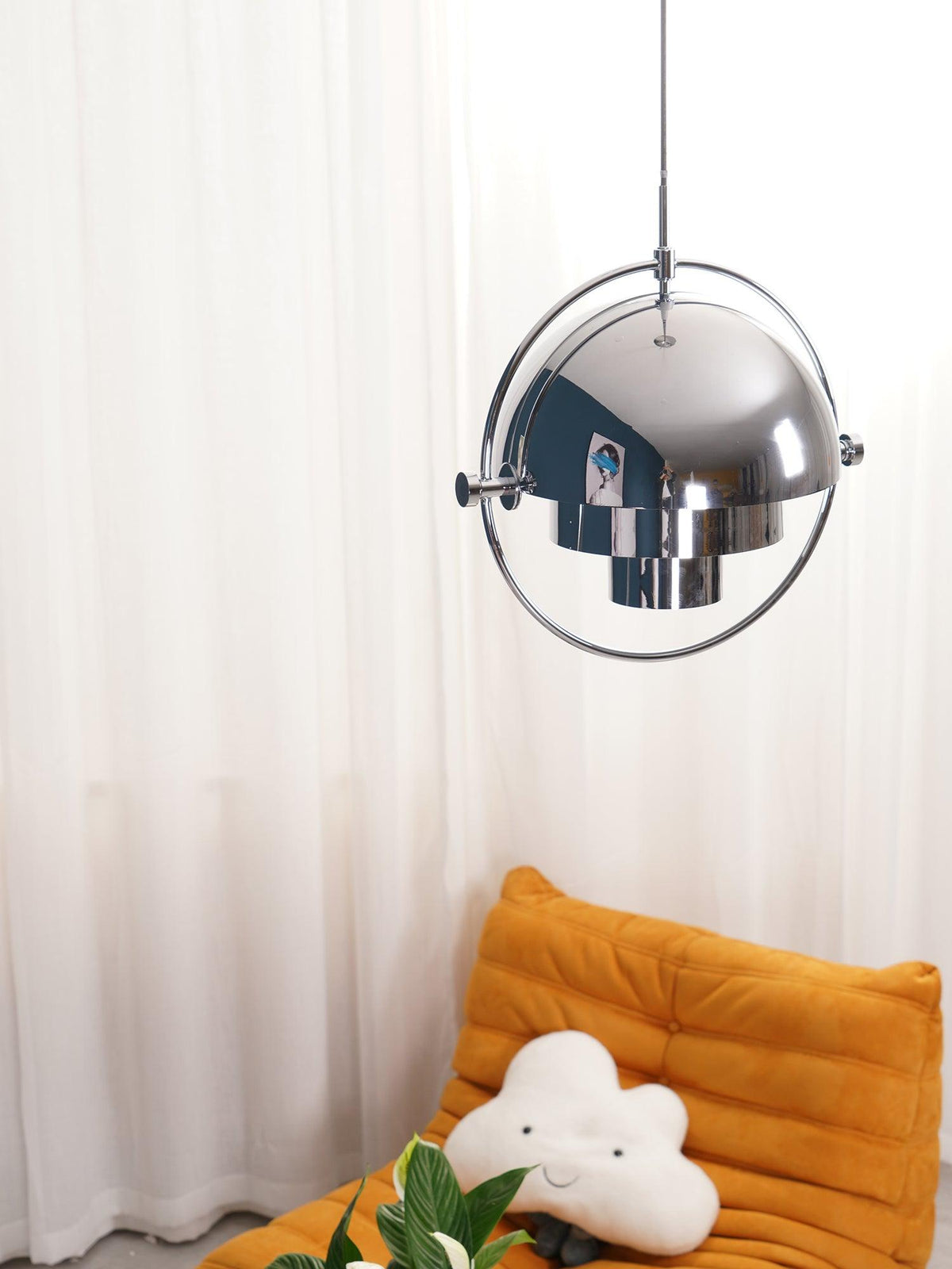 Miruaine hanglamp Deformed Ball Goud