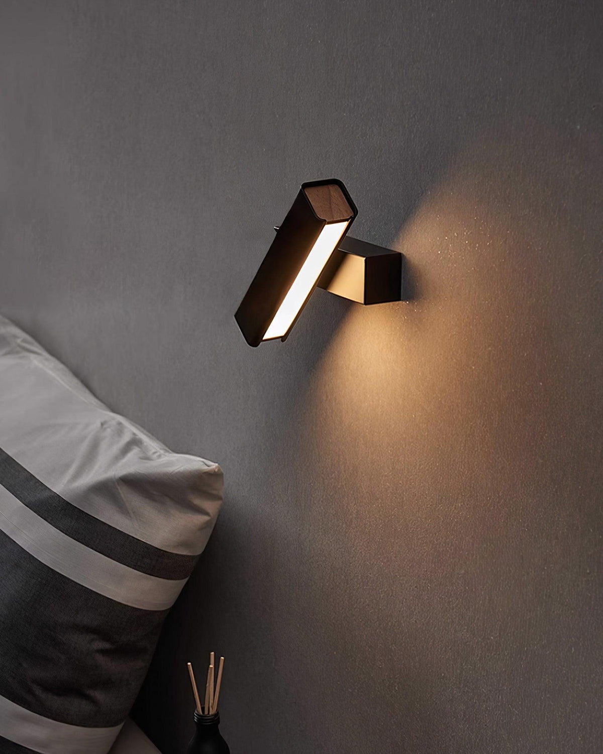 Regelbare aluminium wandlamp voor slaapkamer en woonkamer