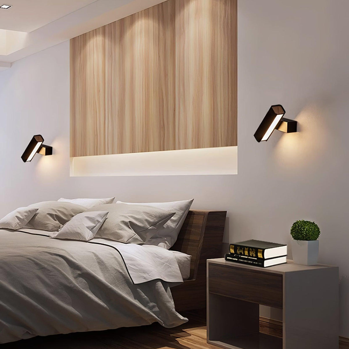 Regelbare aluminium wandlamp voor slaapkamer en woonkamer
