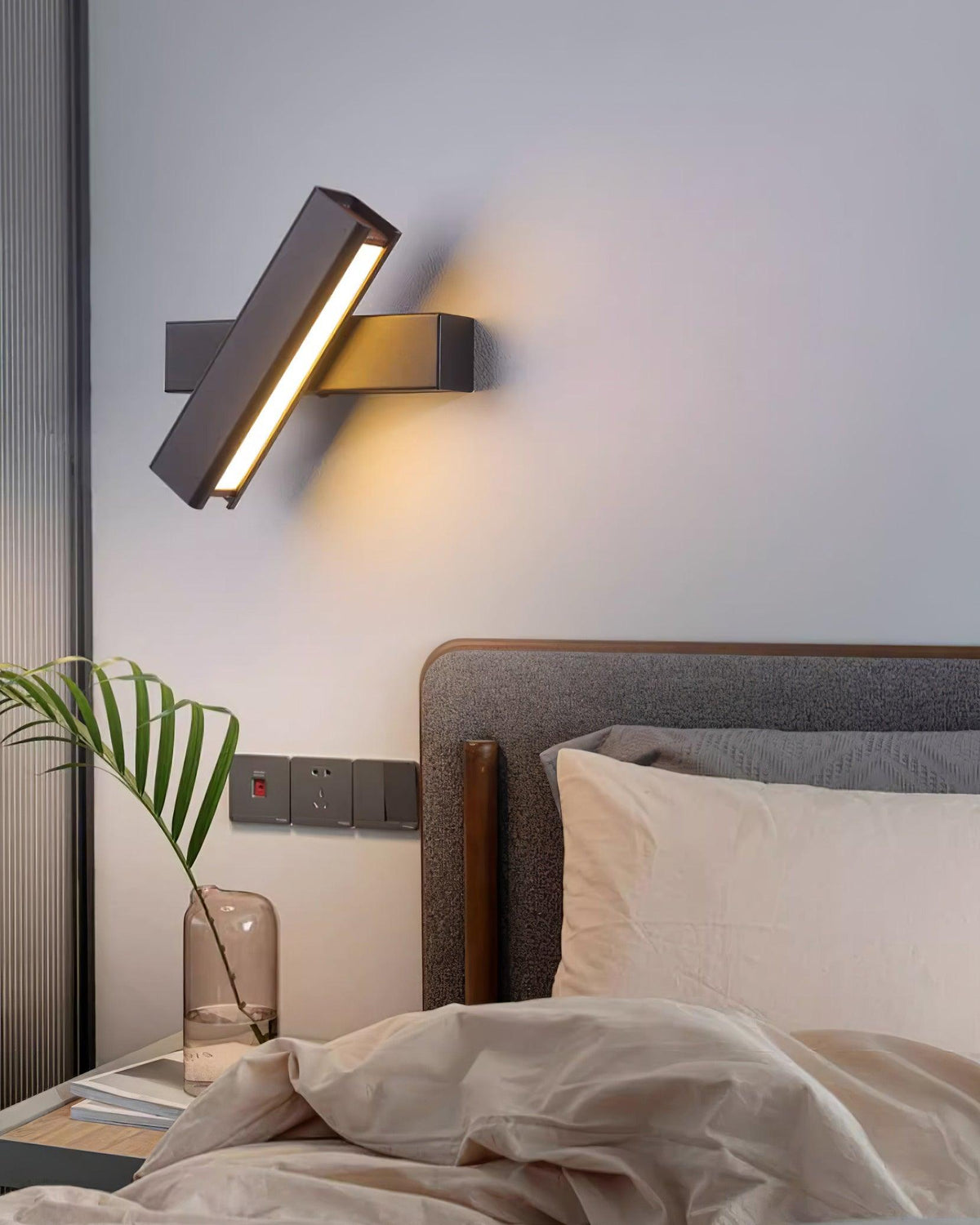 Regelbare aluminium wandlamp voor slaapkamer en woonkamer