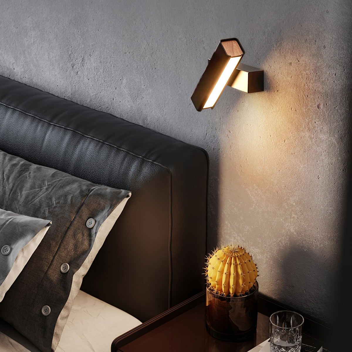 Regelbare aluminium wandlamp voor slaapkamer en woonkamer