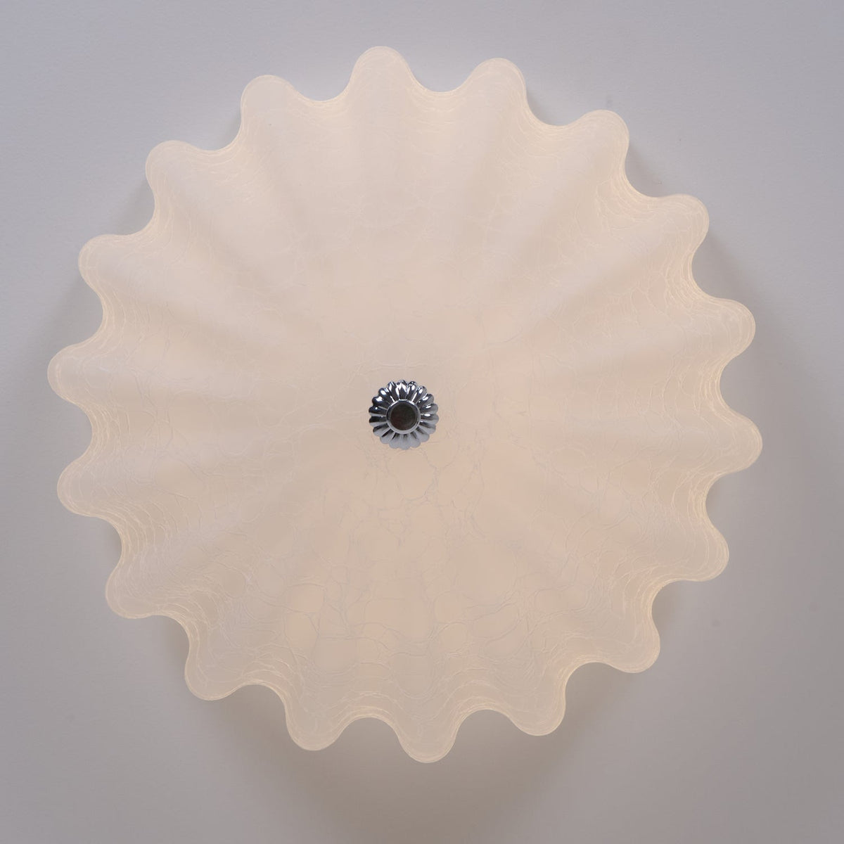 Urelis plafondlamp Murano-glas geblazen schelpvorm