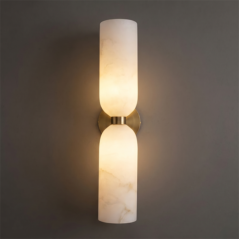 Alboette wandlamp van Spaans albast