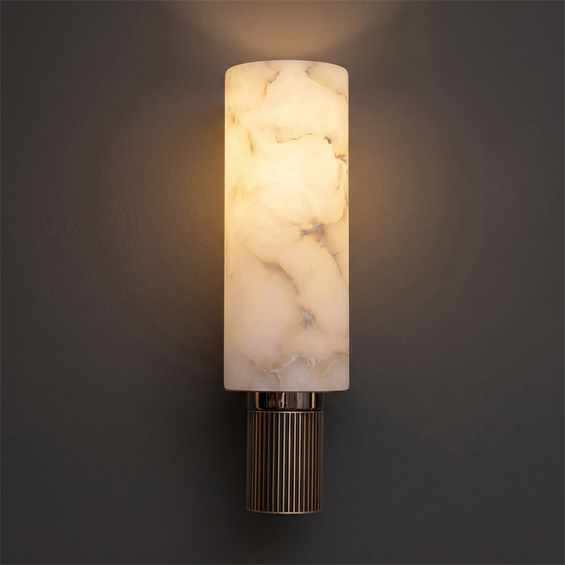 Alboette wandlamp van Spaans albast