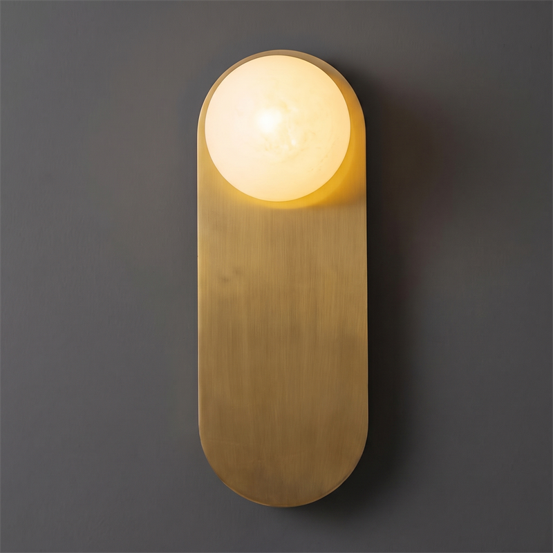 Alboette wandlamp van Spaans albast