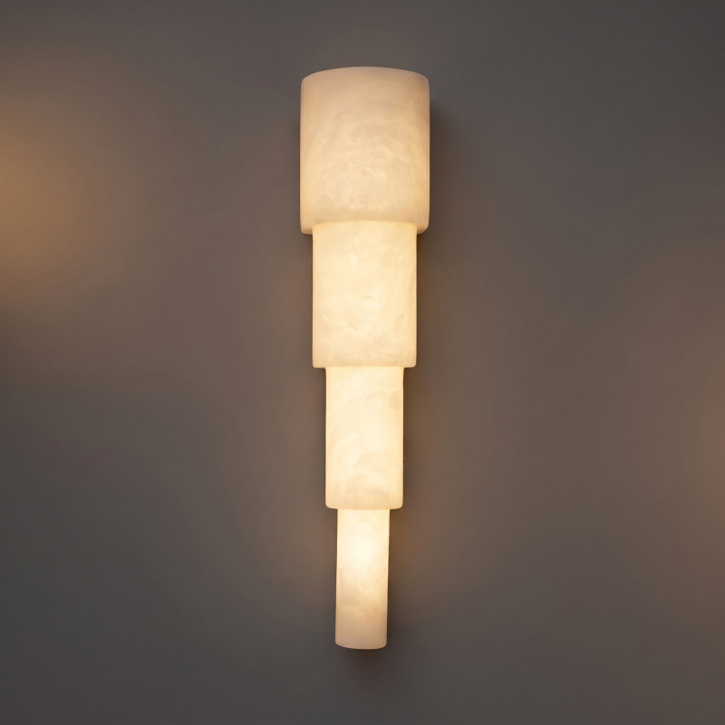 Alboette wandlamp van Spaans albast