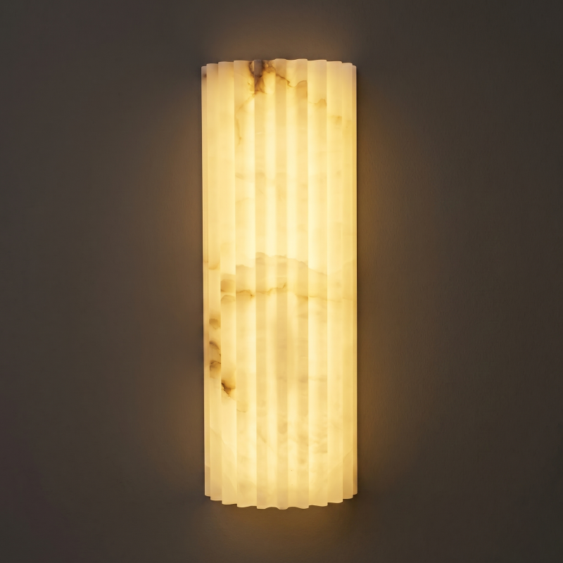 Alboette wandlamp van Spaans albast