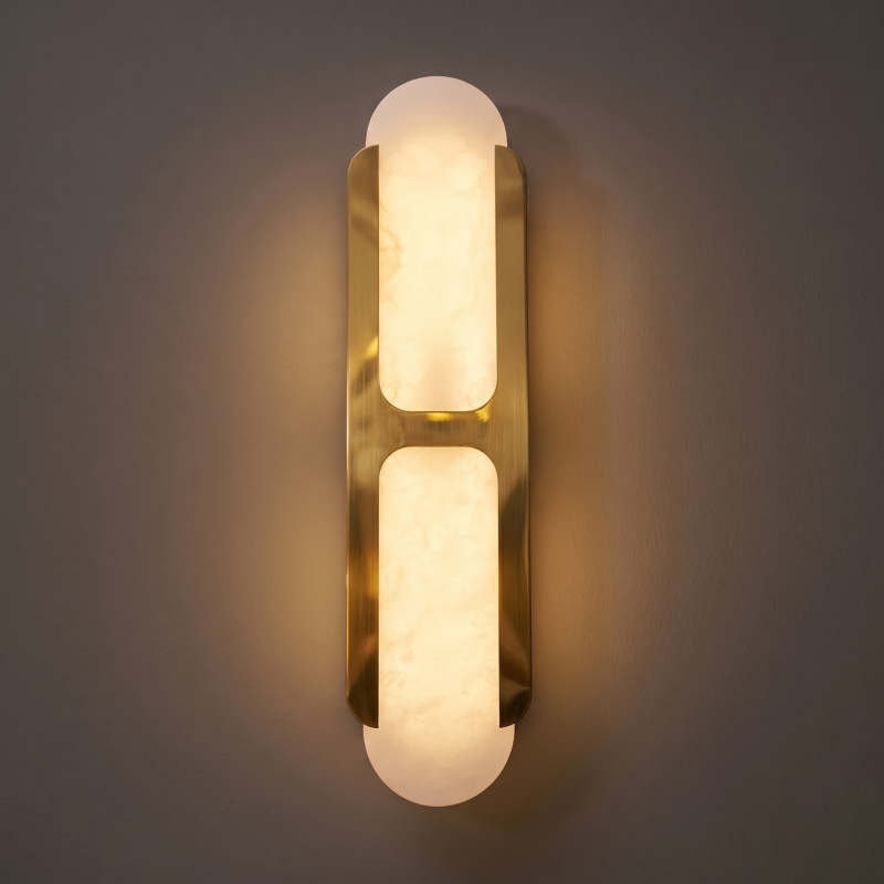 Alboette wandlamp van Spaans albast