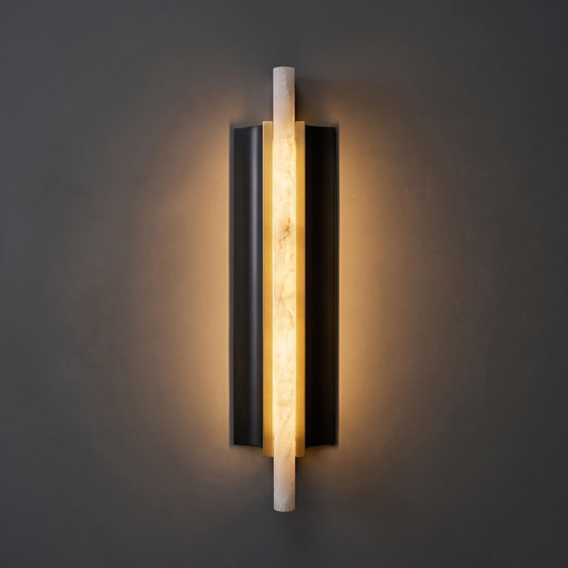 Alboette wandlamp van Spaans albast