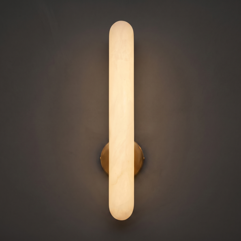 Alboette wandlamp van Spaans albast