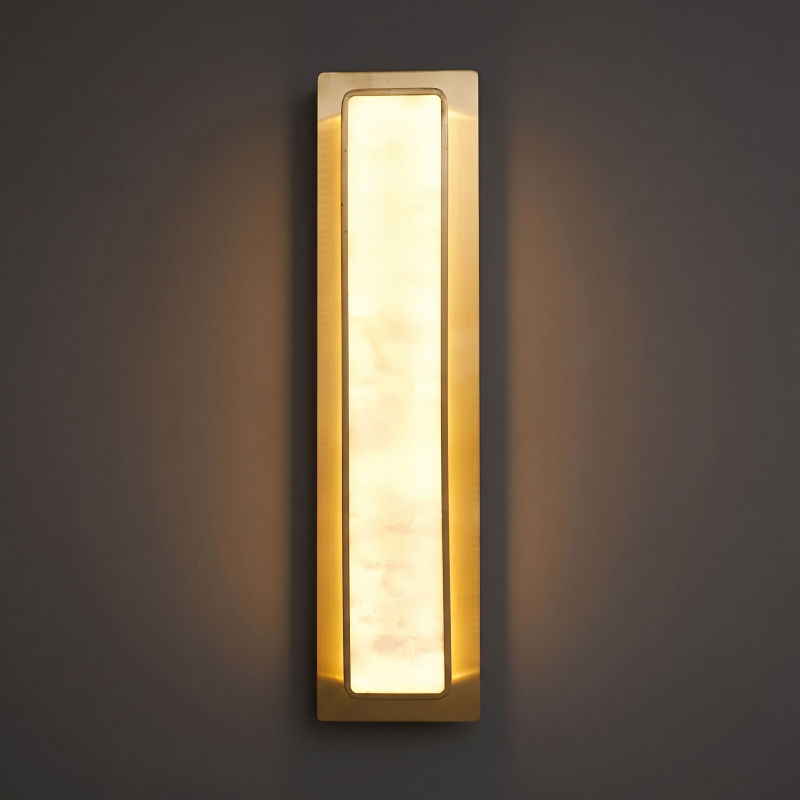 Alboette wandlamp van Spaans albast
