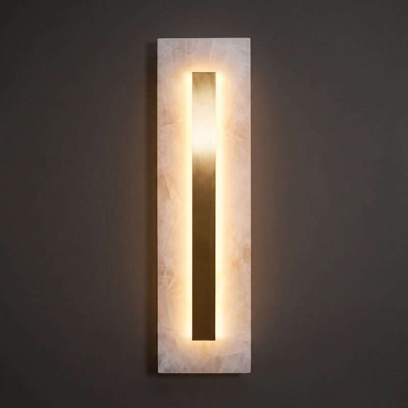 Alboette wandlamp van Spaans albast