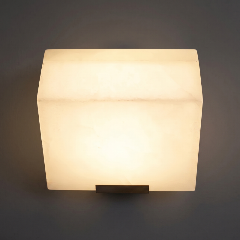 Alboette wandlamp van Spaans albast