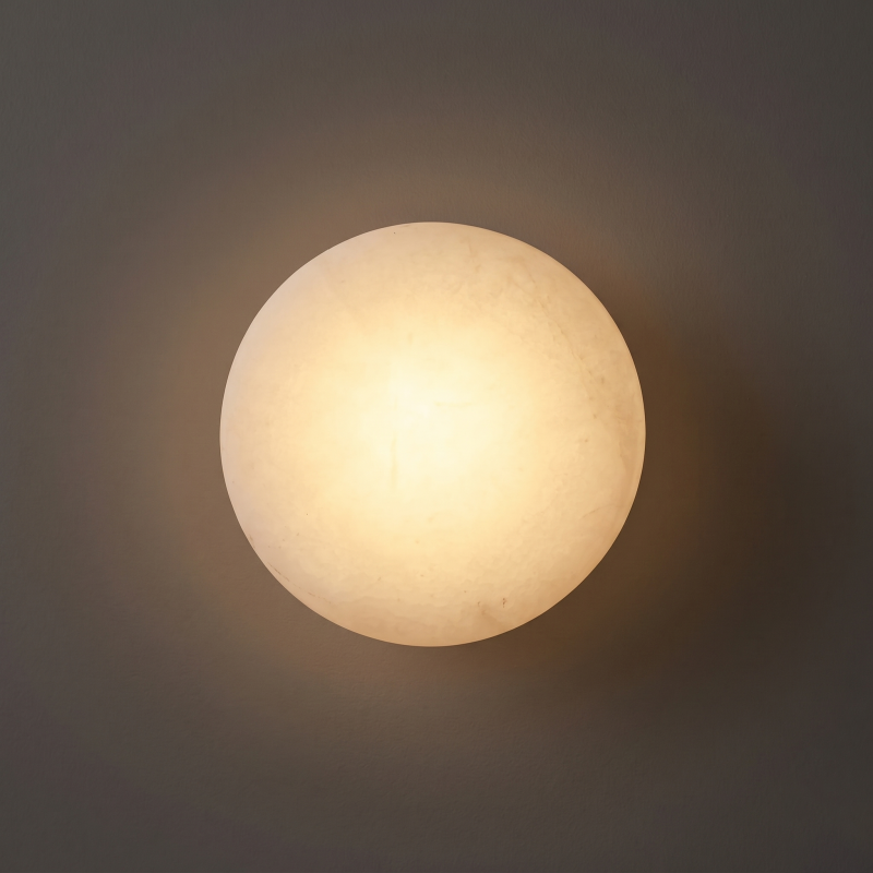 Alboette wandlamp van Spaans albast