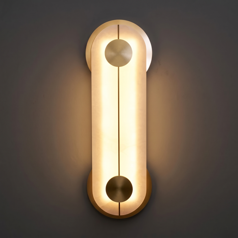 Alboette wandlamp van Spaans albast