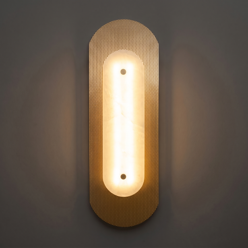 Alboette wandlamp van Spaans albast