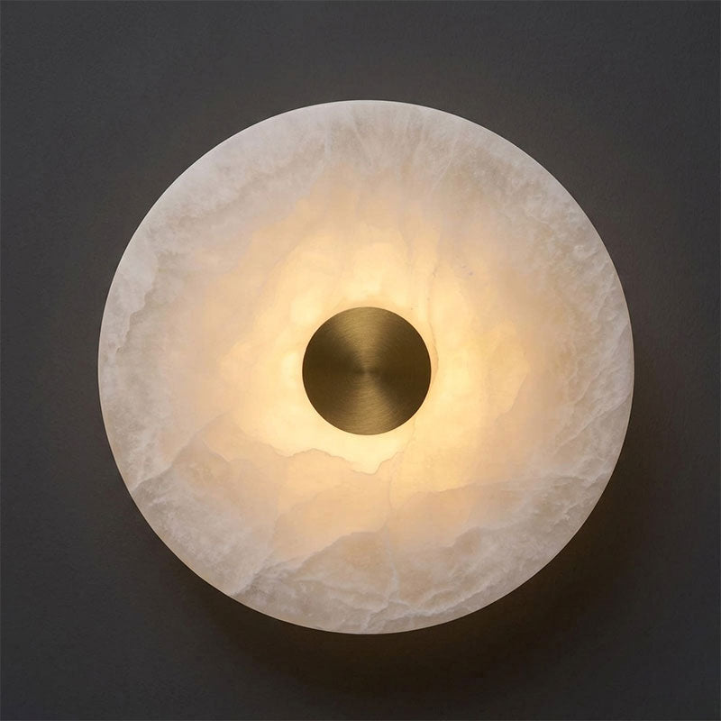 Alboette wandlamp van Spaans albast