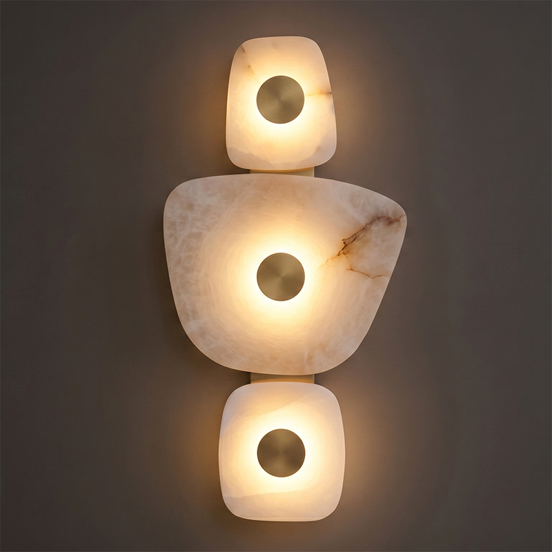 Alboette wandlamp van Spaans albast