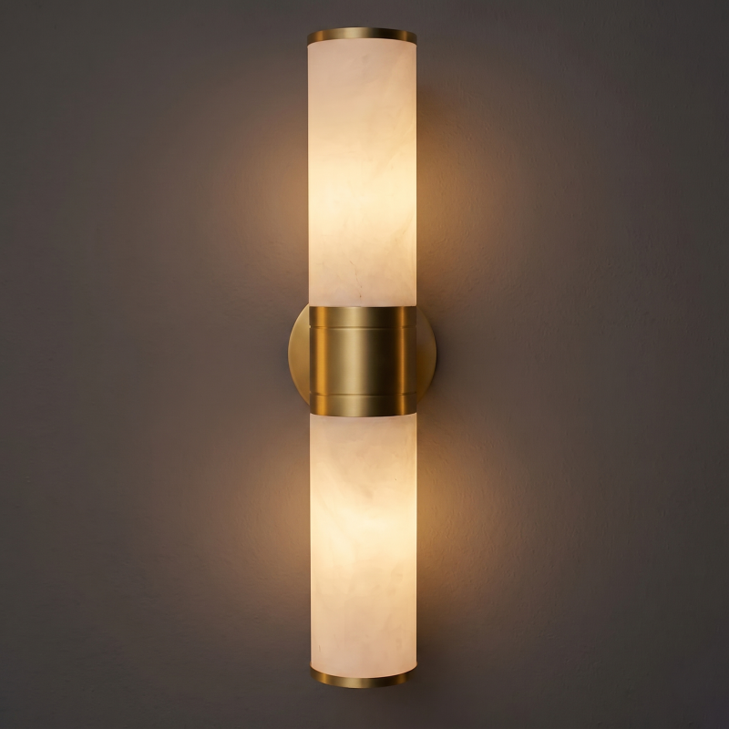 Alboette wandlamp van Spaans albast