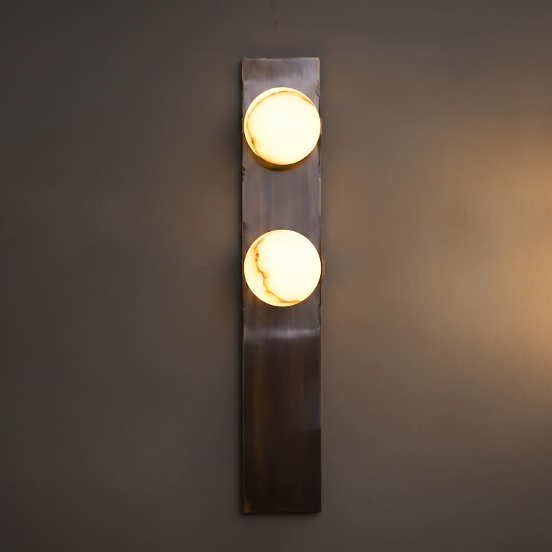 Alboette wandlamp van Spaans albast