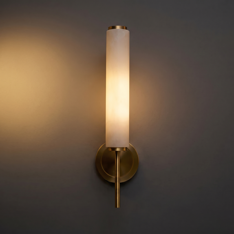 Alboette wandlamp van Spaans albast